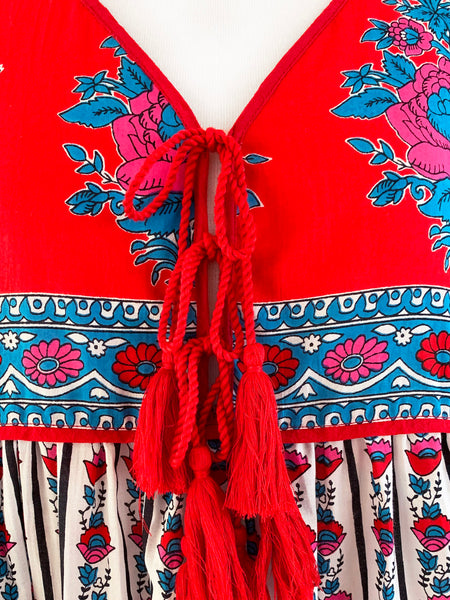 Chowchilla Vintage Indian GYPSET Blouse • "Manon" • BACK IN STOCK