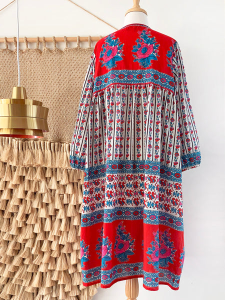Chowchilla Vintage Indian GYPSET Dress • "Manon" • BACK IN STOCK