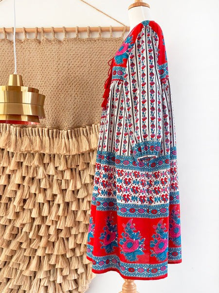 Chowchilla Vintage Indian GYPSET Dress • "Manon" • BACK IN STOCK