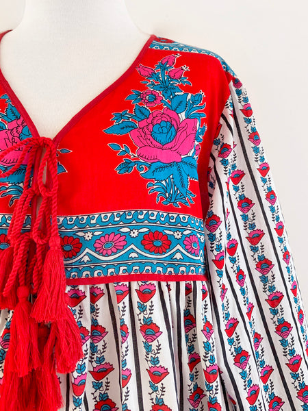 Chowchilla Vintage Indian GYPSET Dress • "Manon" • BACK IN STOCK