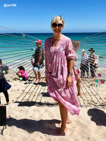 Chowchilla Vintage Indian GYPSET Dress • "Tulsi" • BACK IN STOCK