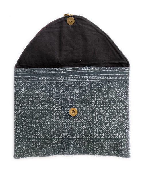 Infinite Love Mirror Clutch (Indigo)